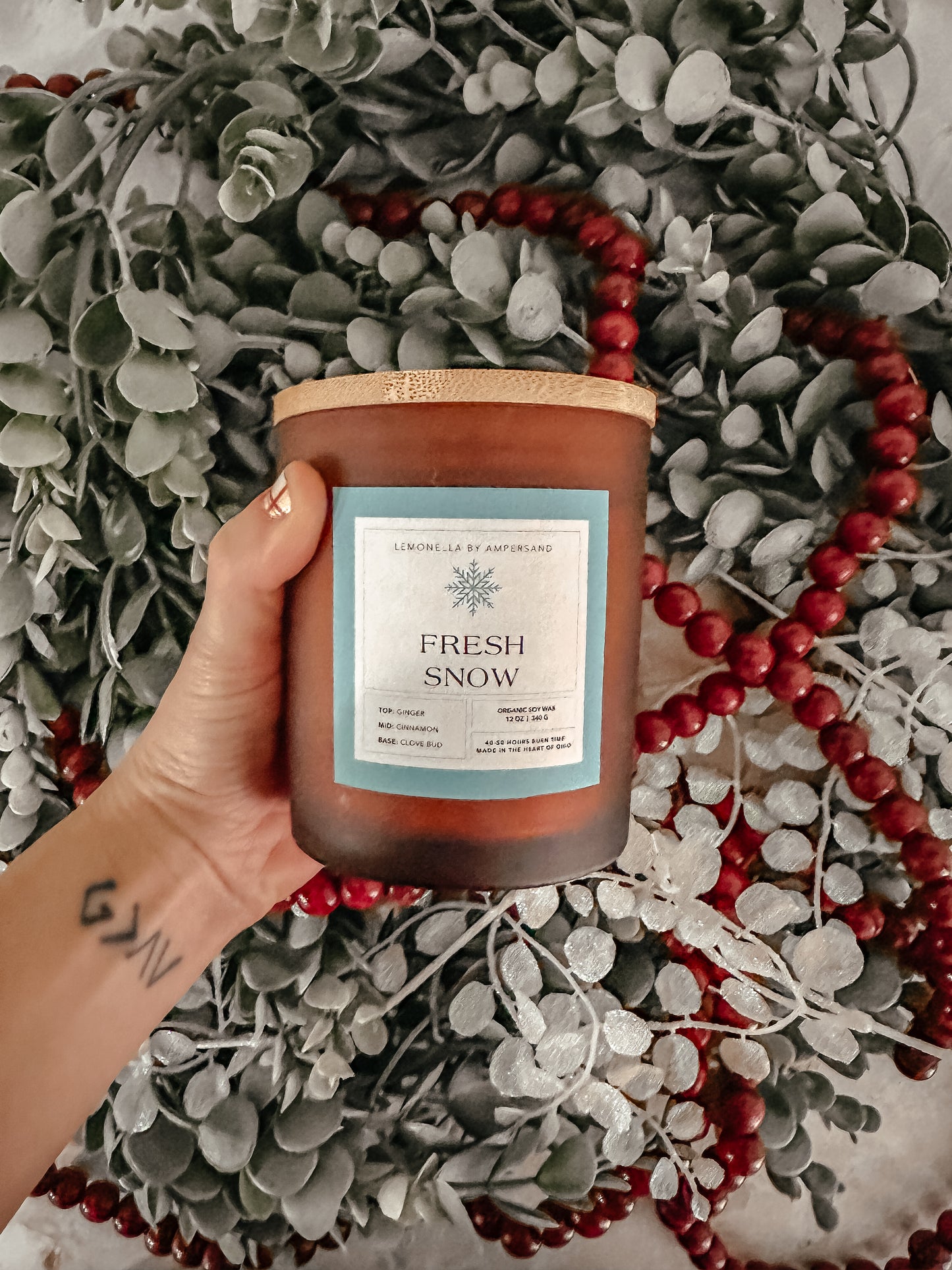 Fresh Snow Candle (10oz)