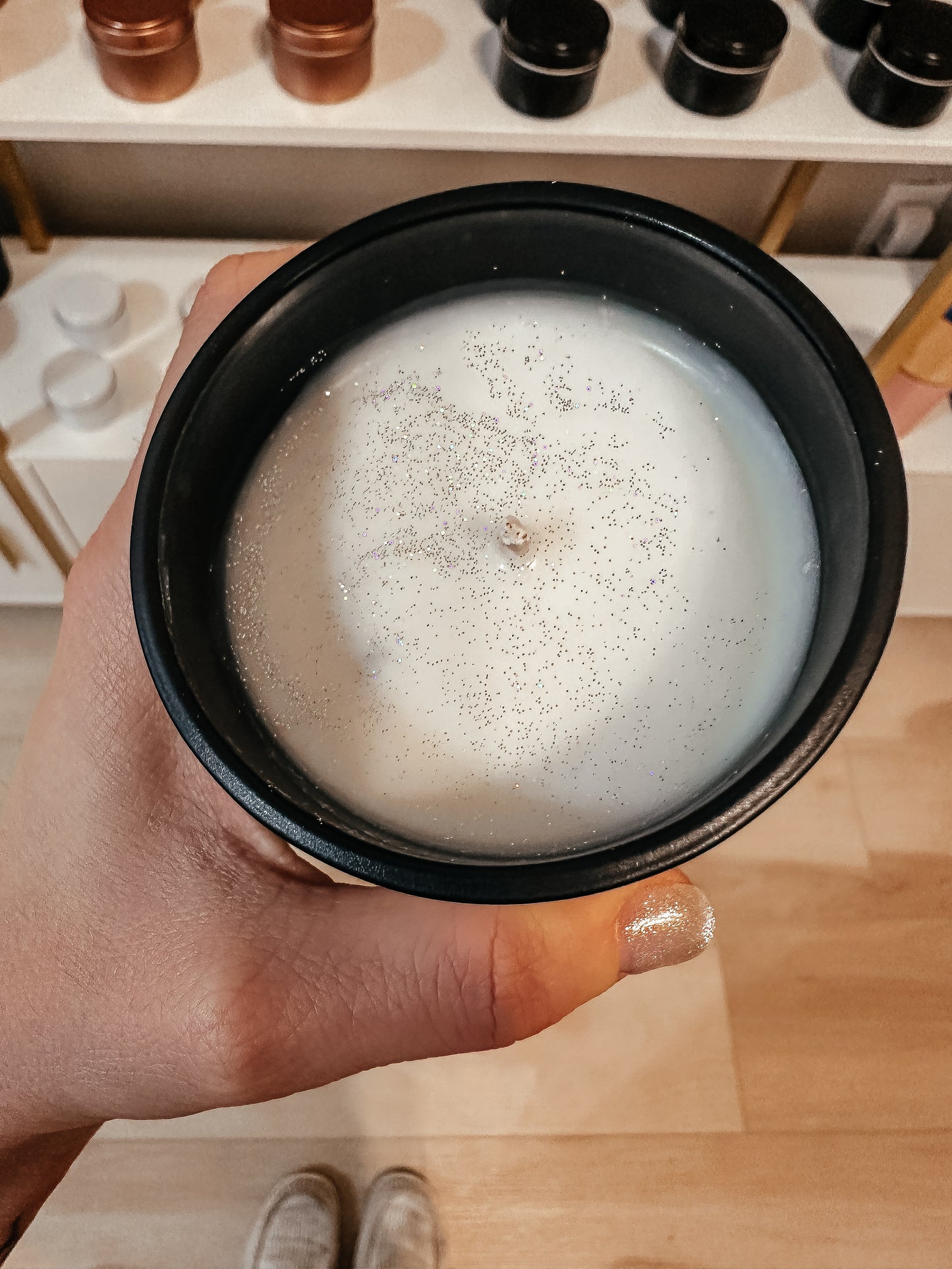 Total Eclipse Beeswax SHIMMER Candle