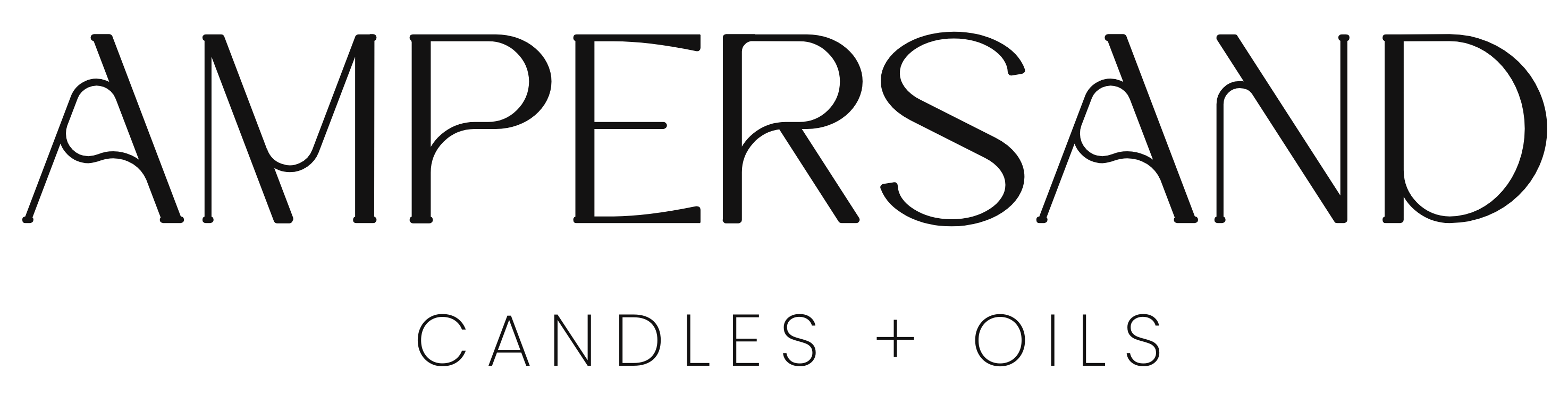 Ampersand Candles + Oils