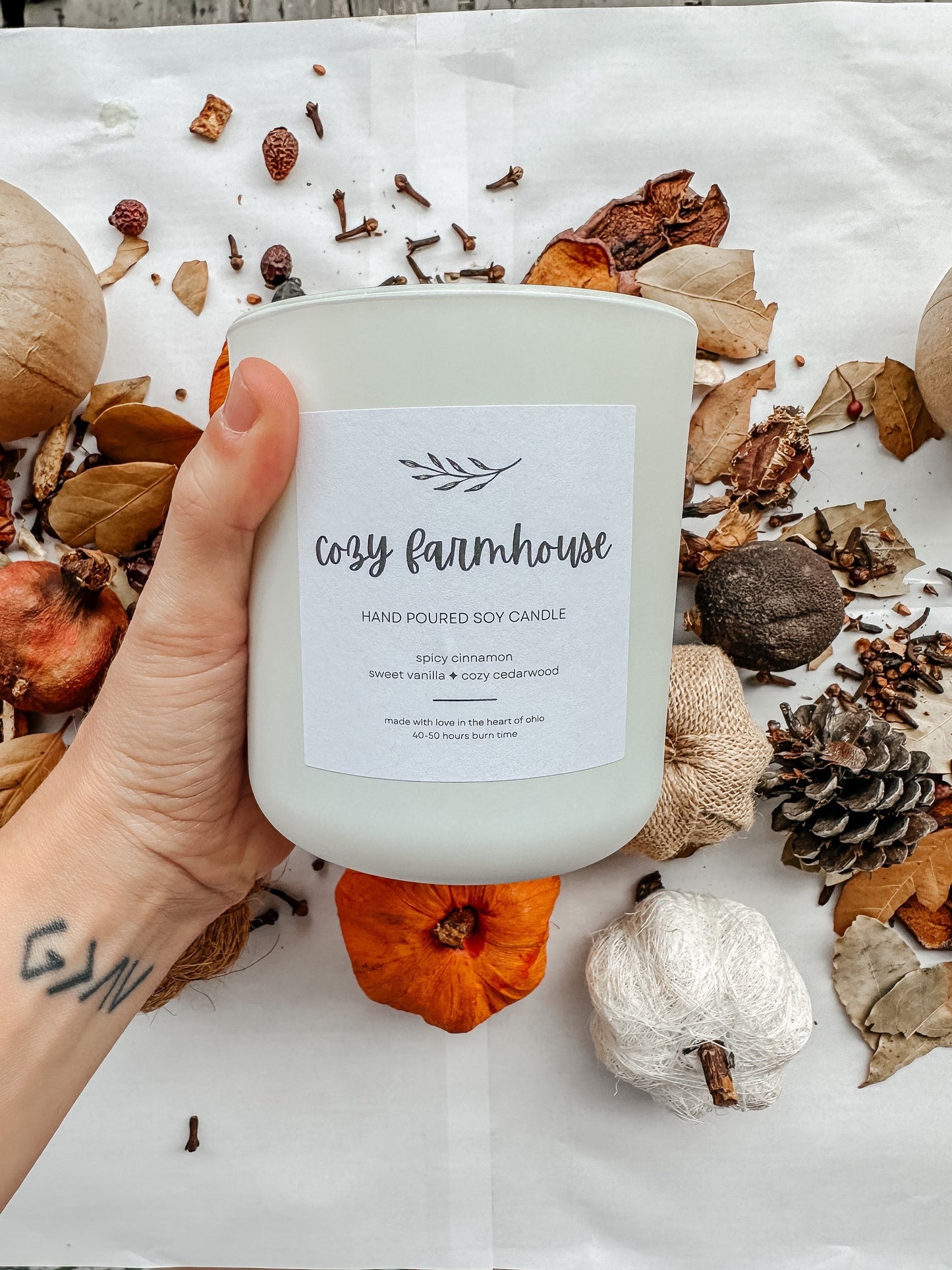 Cozy Farmhouse Soy Candle