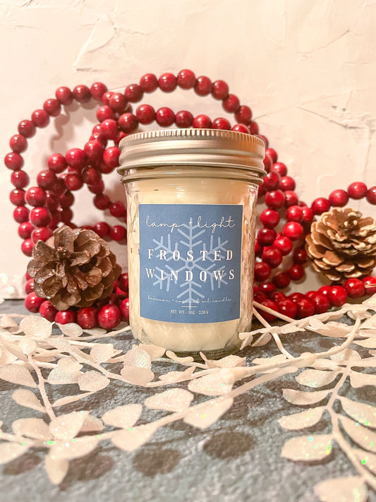 Frosted Windows Soy Candle (10oz)