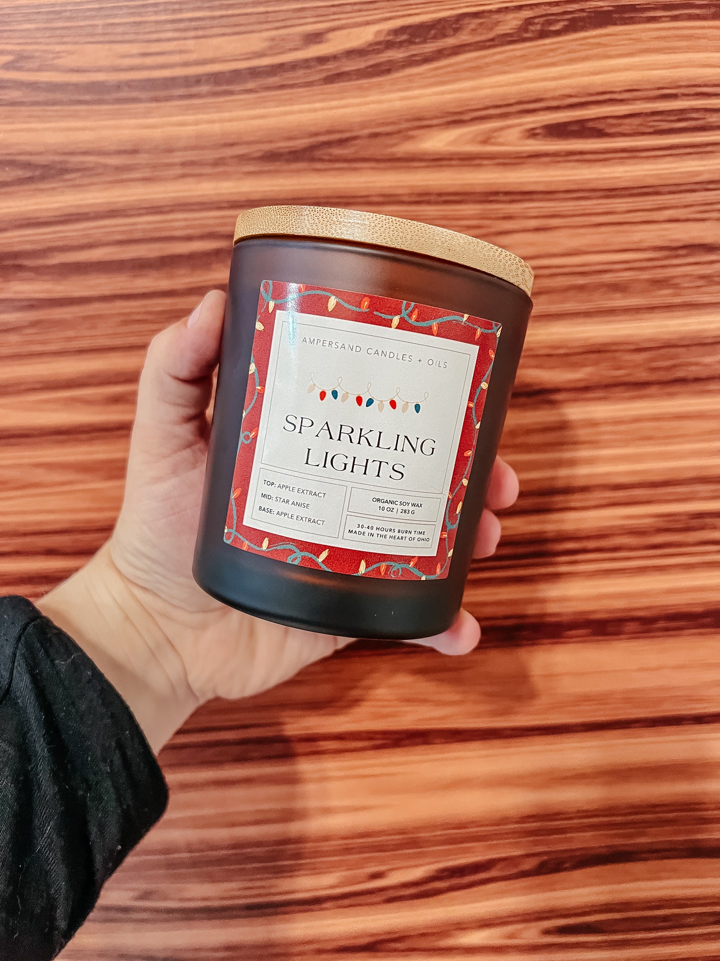 Sparkling Lights Candle (10oz)