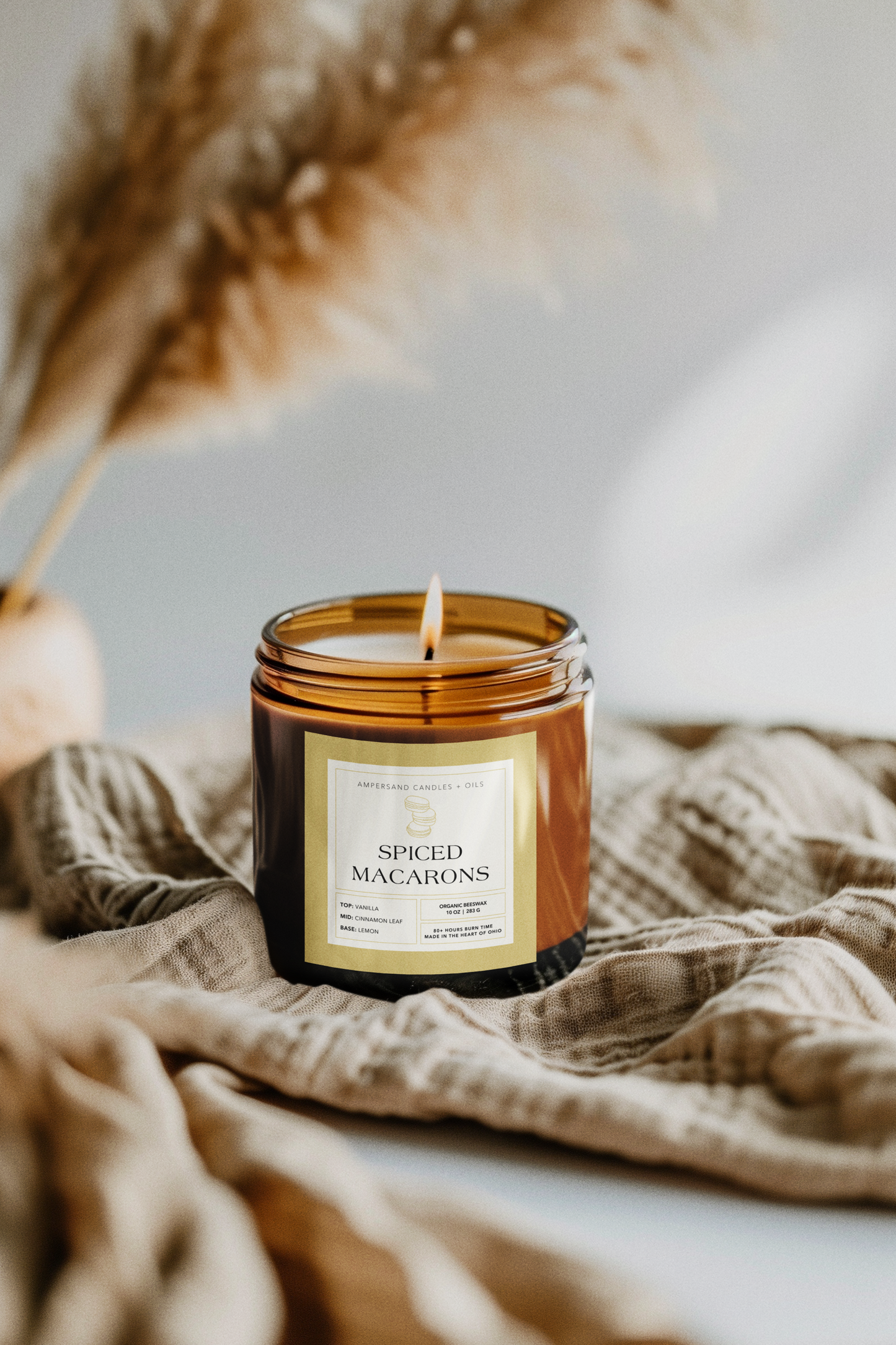 Spiced Macarons Candle (10oz)