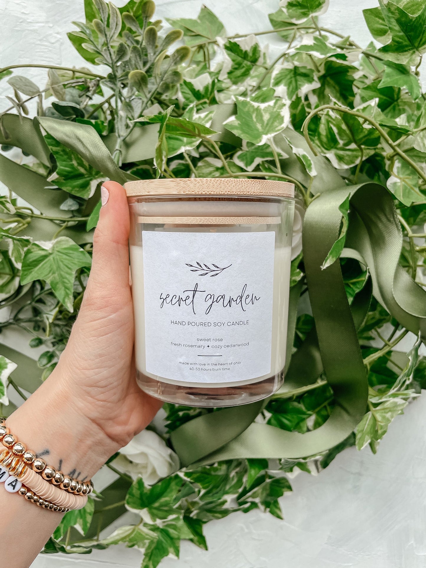 Secret Garden Soy Candle