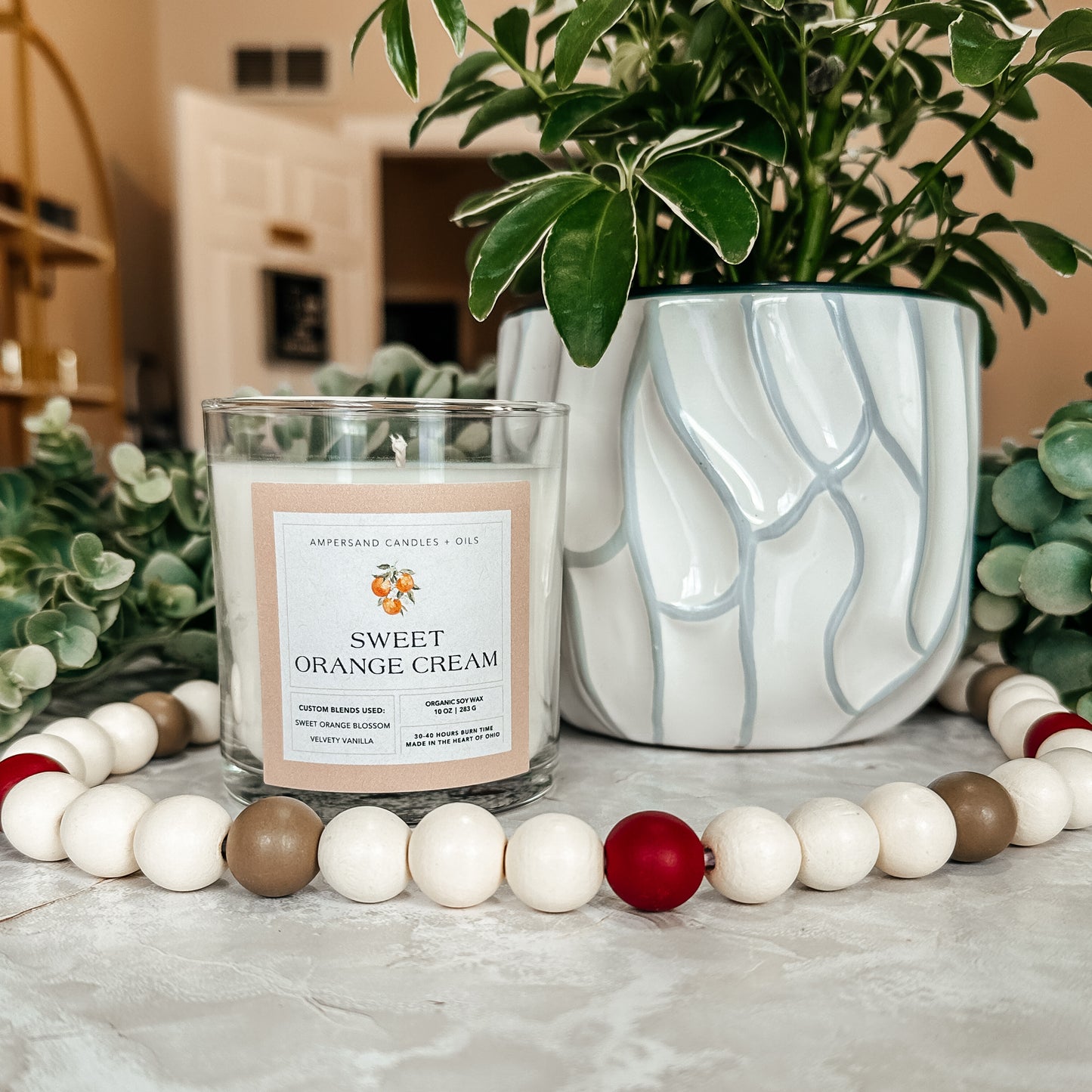 Sweet Orange Cream Candle (10oz)