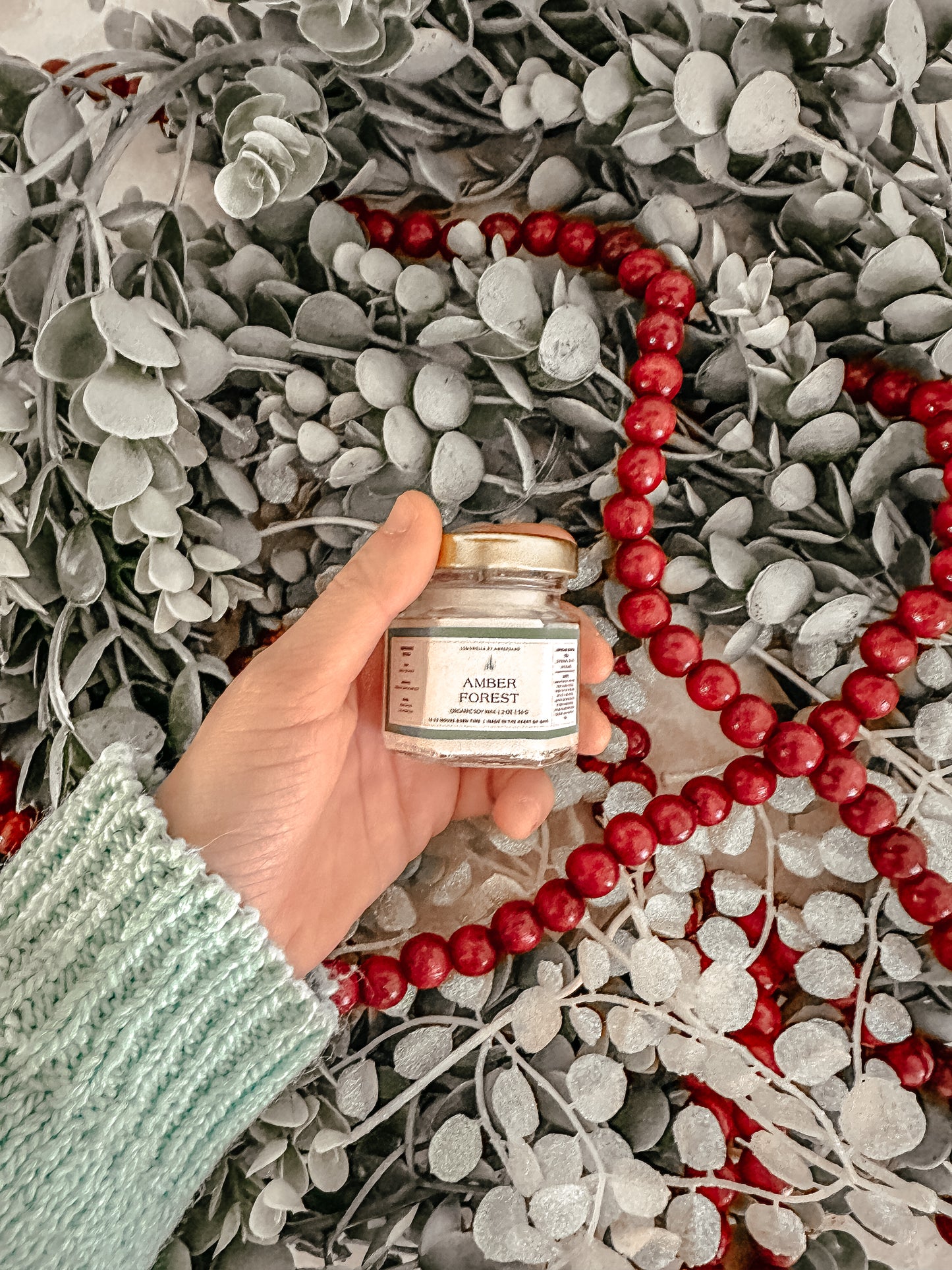 Amber Forest Mini Soy Candle
