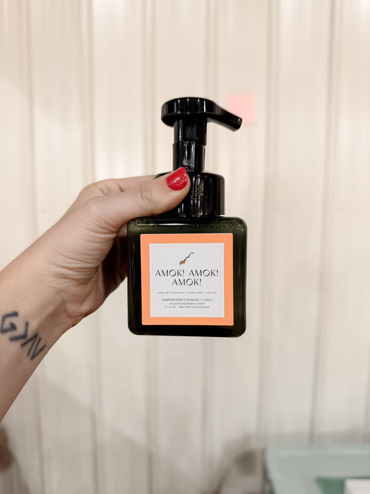 Amok! Amok! Amok! Foaming Soap (8.5oz)