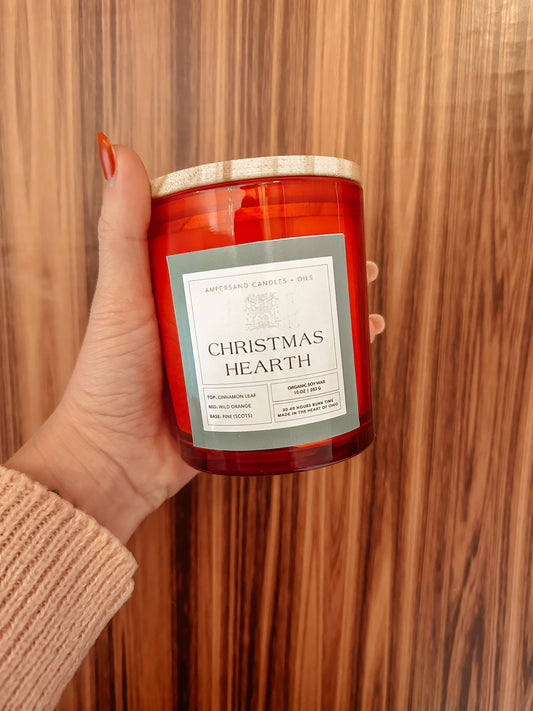 Christmas Hearth Soy Candle (10oz)