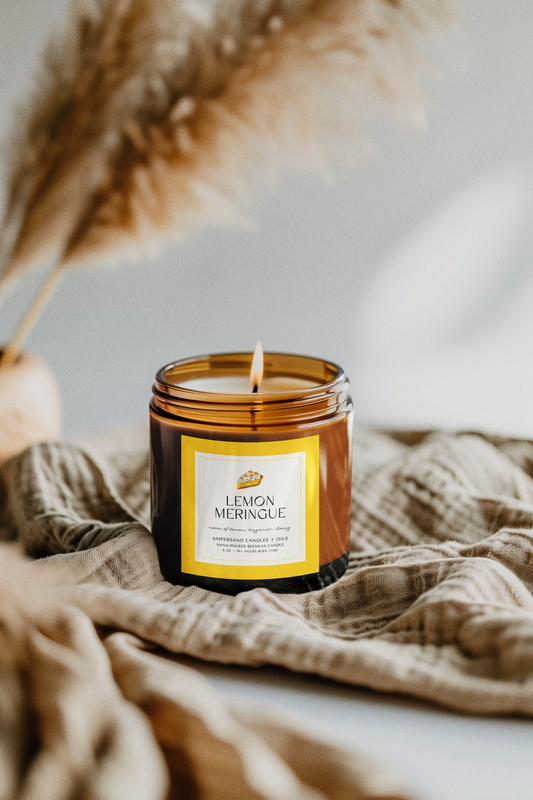 Lemon Meringue Beeswax Candle