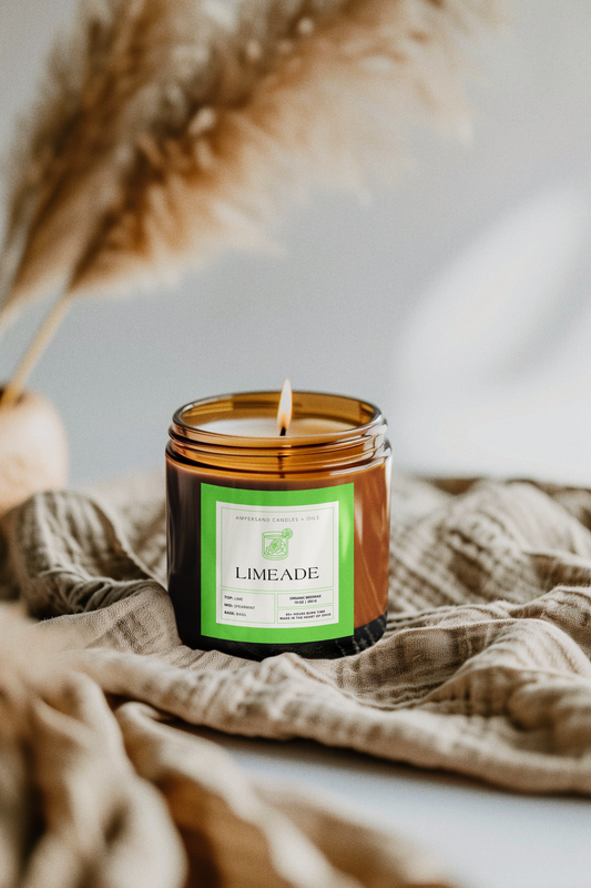 Limeade Beeswax Candle (10oz)