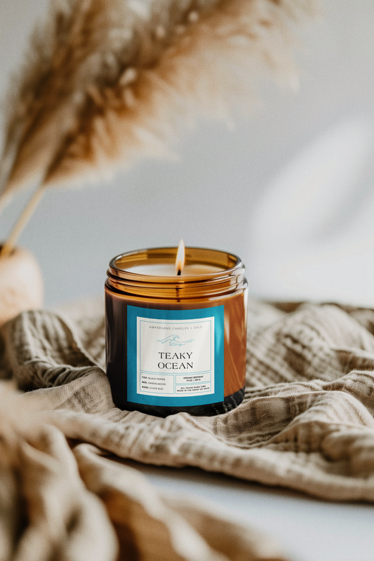 Teaky Ocean Candle (10oz)